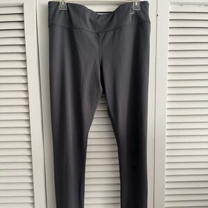 CompressionZ Womens Compression Leggings High Waisted Performance Grey XL